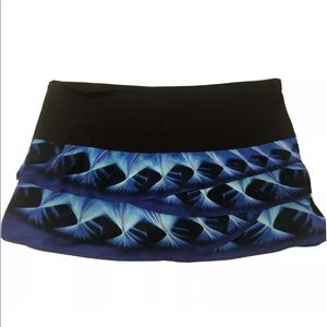 Lucky in Love Scalloped Tiered Tennis Skort Skort